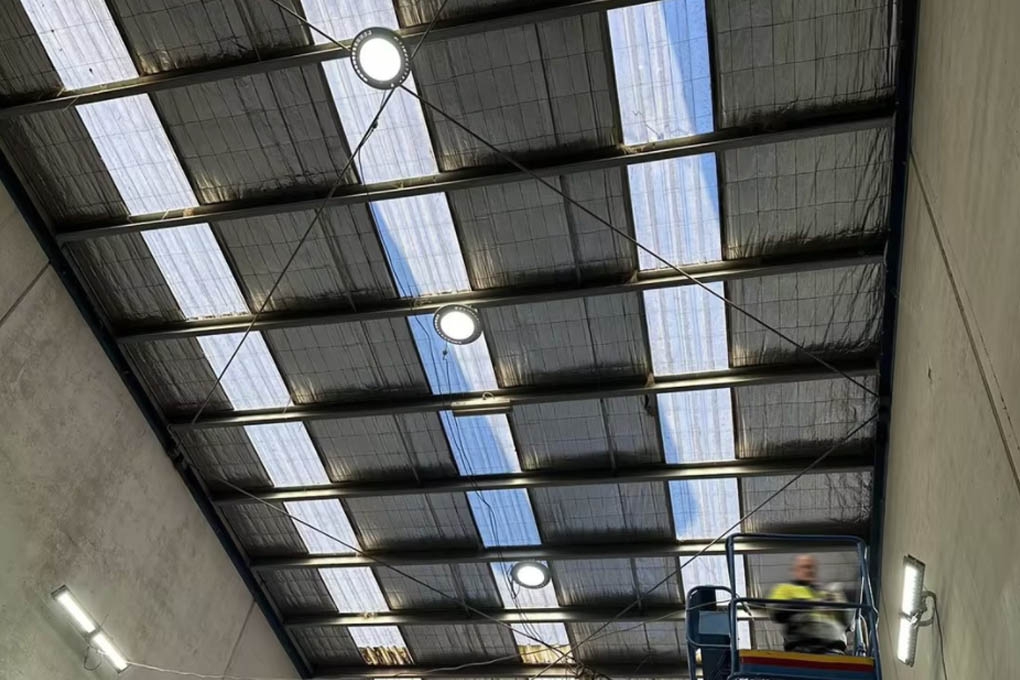 Explosion proof High Bay Lights are used in Australian paint factory 
